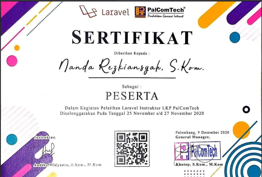 Sertifikat 1